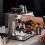 the Barista Express® Impress - Brushed Stainless