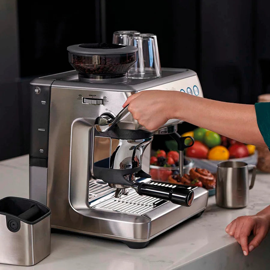 the Barista Express® Impress - Brushed Stainless
