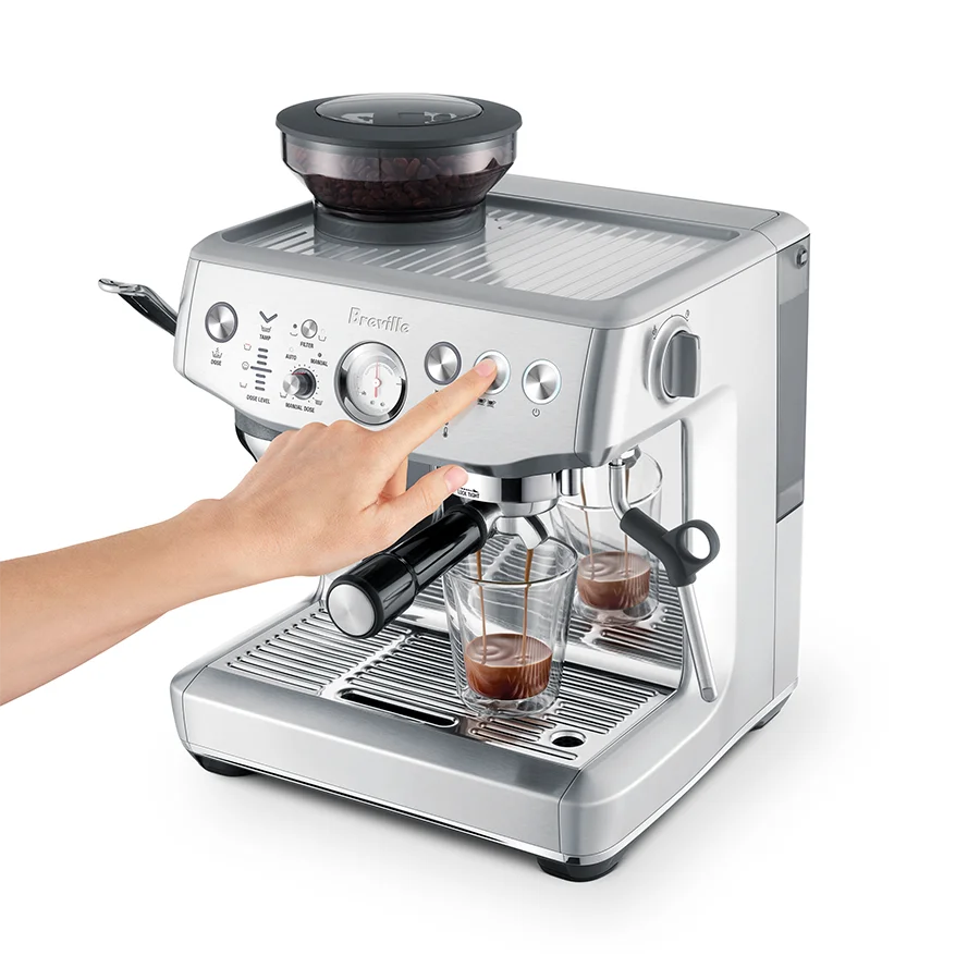 the Barista Express® Impress - Brushed Stainless