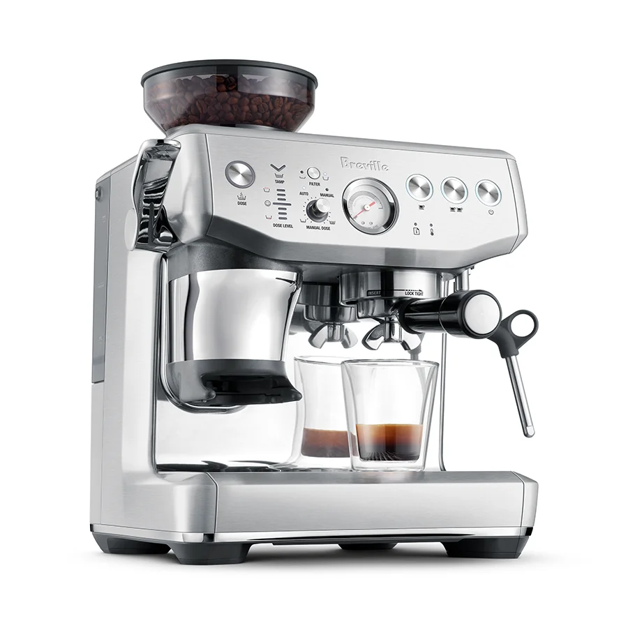 the Barista Express® Impress - Brushed Stainless