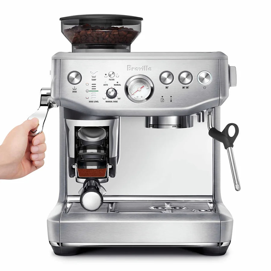 the Barista Express® Impress - Brushed Stainless