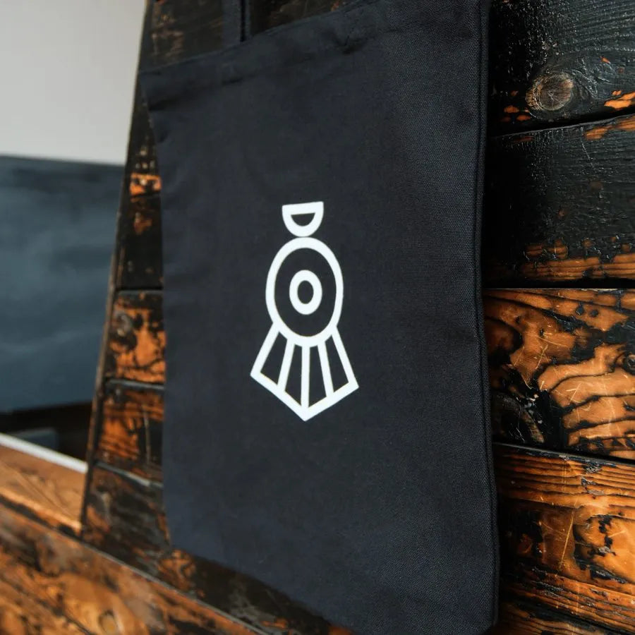 Timbertrain Cotton Tote – Black